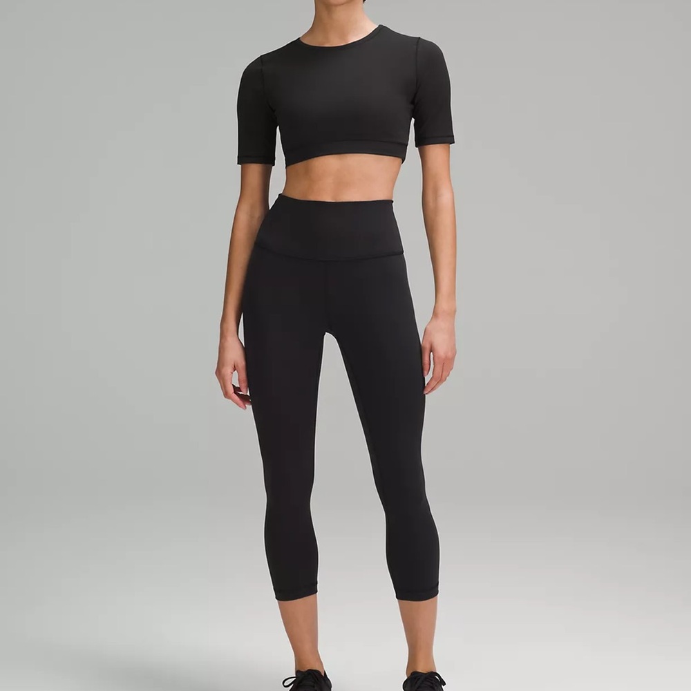 NWT Lululemon Wunder Train High Rise Crop 21” Contour Fit Leggings